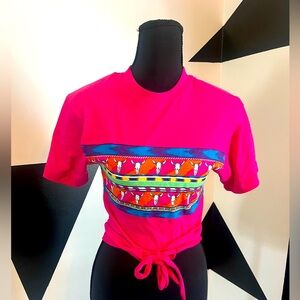 Adobe Rose Western Tee